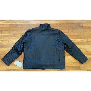 NWT Jagermeister Burk's Bay Leather Sherpa Jacket Sz XXL Vintage